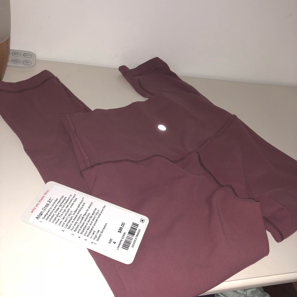 Lululemon align crop legging